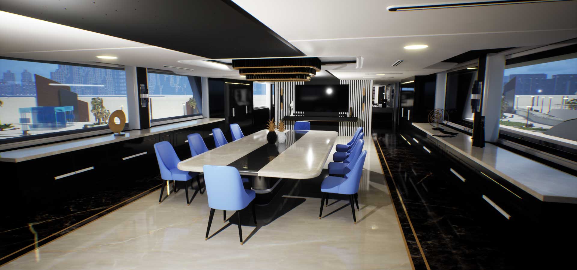 Yacht Slide background
